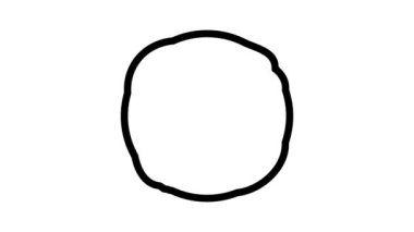 Klorella yosun kabartma simgesi canlandırması