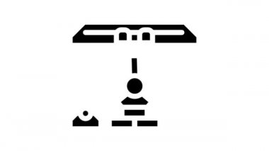 vinç çizgisi simge canlandırması