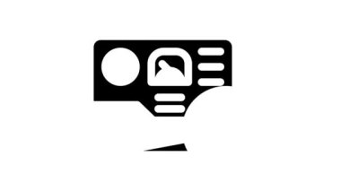 gaz ölçer yakıt göstergesi simge canlandırması