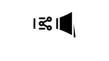 Medya satırı simgesi canlandırmasında bilginin yayılması