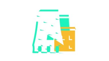 Nükleer enerji santrali renk canlandırması