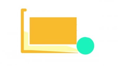 Nyan kedi renk canlandırmasından gökkuşağı gifi