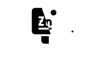 makro ve mikro elementler yiyecek sembolü animasyonu