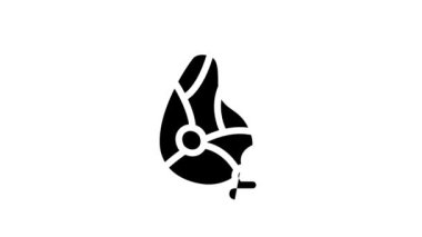 et wasabi çizgi simgesi canlandırması