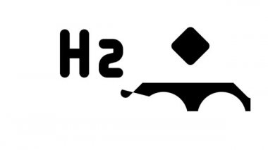 tank hidrojen sembolü canlandırması