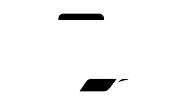 maltagliati makarna glyph simge animasyonu