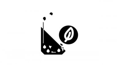 Kulak çubukları sıfır atık kabartma simgesi canlandırması