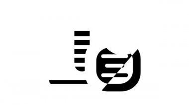 yeniden kullanılabilir makyaj kaldırma pedleri glyph simge canlandırması