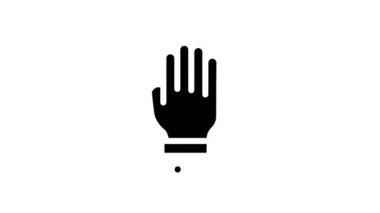 titreyen el korku çizgisi simgesi canlandırması