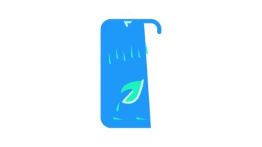 Chia şifreleme oranı renk canlandırmasını izlemek için telefon uygulaması