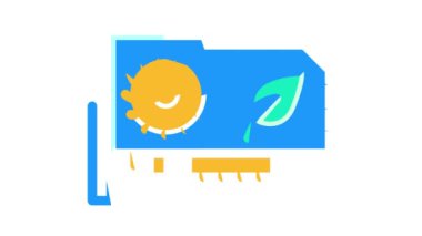 Chia şifreleme para birimi renk canlandırması için video kartı