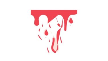 kan korkusu renk ikonu canlandırması