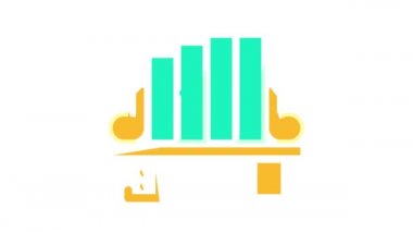kitapların renk canlandırması için raf