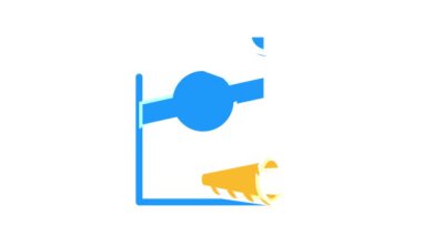 Castellane makarna rengi simge canlandırması