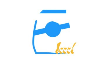 Fusilli makarna rengi simgesi canlandırması