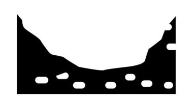 gölet balığı kabartma simgesi canlandırması