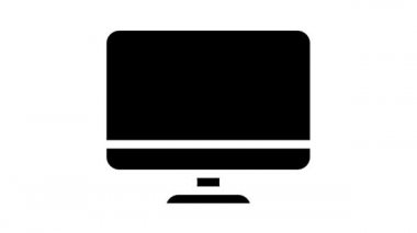 indirimli glyph simge animasyonu