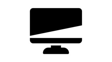 lojistik takip toptan glyph simge animasyonu