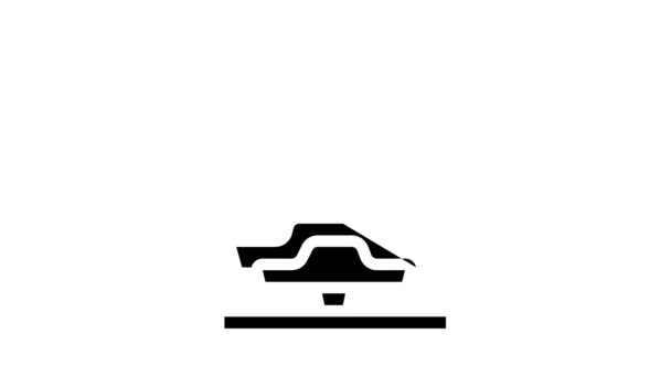磁悬浮列车图标动画 — 图库视频影像