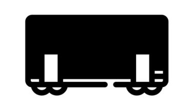 Çift katlı vagon çizgisi canlandırması