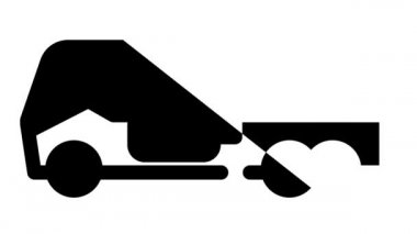 gaz biyogaz yolu çizgi simgesi canlandırması