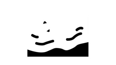 tanker facia glyph simgesi canlandırması