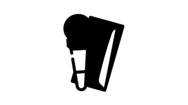 Gazeteci satırı simgesi canlandırmasının satın alınması