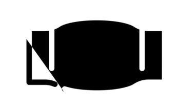 gövde elektriksel canlandırma çizgisi simgesi canlandırması