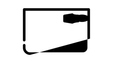 evrensel cep satırı simgesi canlandırması