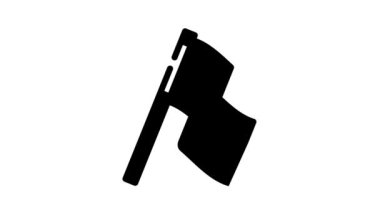 blazon İspanya çizgi simgesi canlandırması