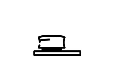 boyut ölçü çizgisi simgesi canlandırması