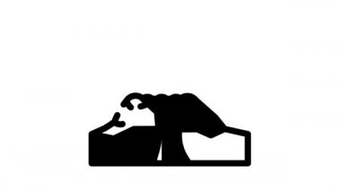 buz tipi patlamaları satır simgesi canlandırması