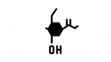 Formül gıda katkı maddeleri çizgi canlandırması