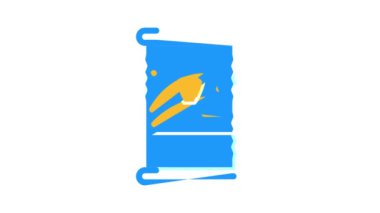 mısır konservesi renk simgesi canlandırması