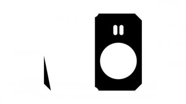 İki doz glifin animasyonuna bölünmüş haplar.