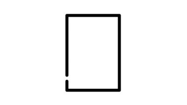 matematik problemleri çizgi simgesi canlandırması