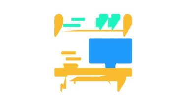 Renk simgesi canlandırması çalışmak için yer