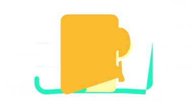 Chicken Airlines yiyecek rengi canlandırması