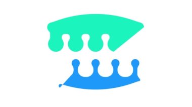 parmak ayırıcı renk canlandırması