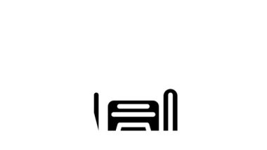 business class öğle yemeği simgesi canlandırması