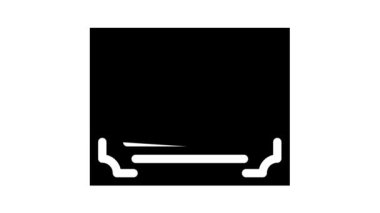 diploma mezuniyet kursları glyph simge animasyonu