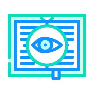 esrarengiz edebiyat renk vektör çizimi