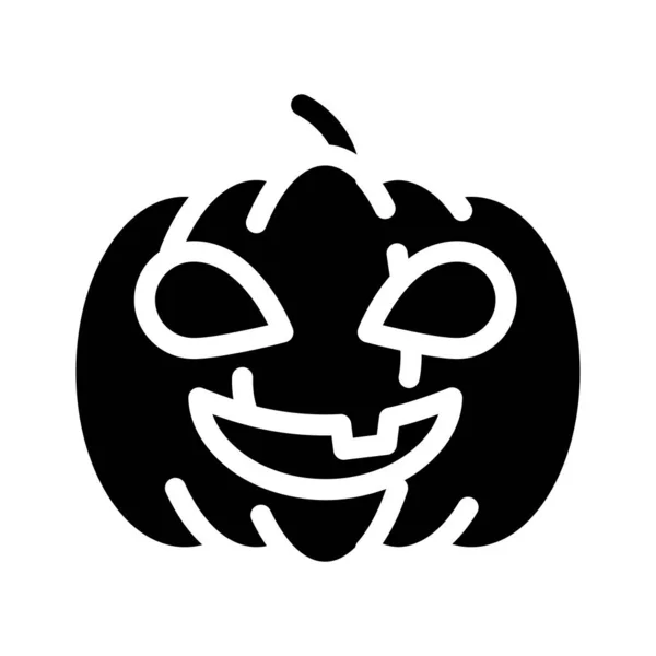 Halloween holiday glyph icon vector illustration — Stockvektor