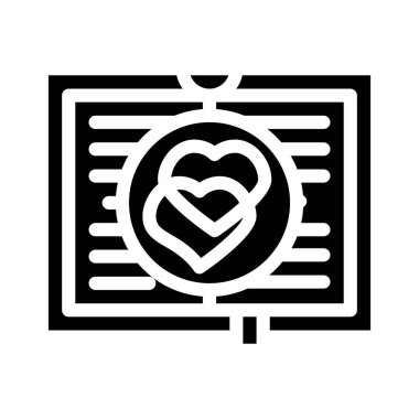 Romantik edebiyat simgesi vektör illüstrasyonuName