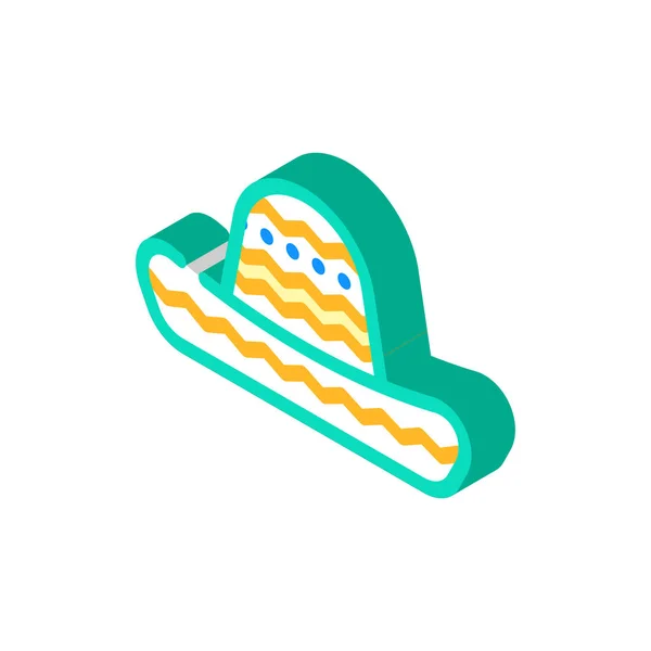 Cinco de mayo holiday isometric icon vector illustration — 스톡 벡터