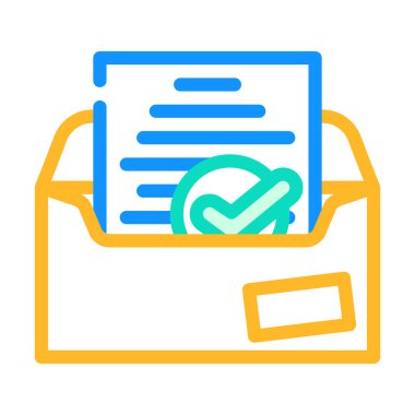 harf uyumluluğu renk vektör illüstrasyonu