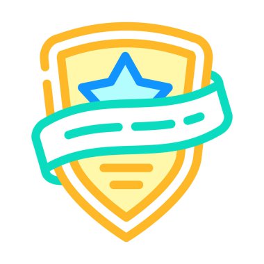 kaliteli iş rengi renk vektör illüstrasyonu