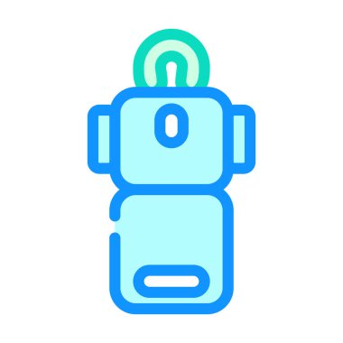 Masaj tablosu renk vektör illüstrasyonu