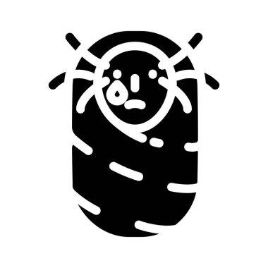 ağla yeni doğmuş bebek sembolü çizimi