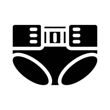 Küçük çocuk sembol vektör illüstrasyonuna yardımcı olur